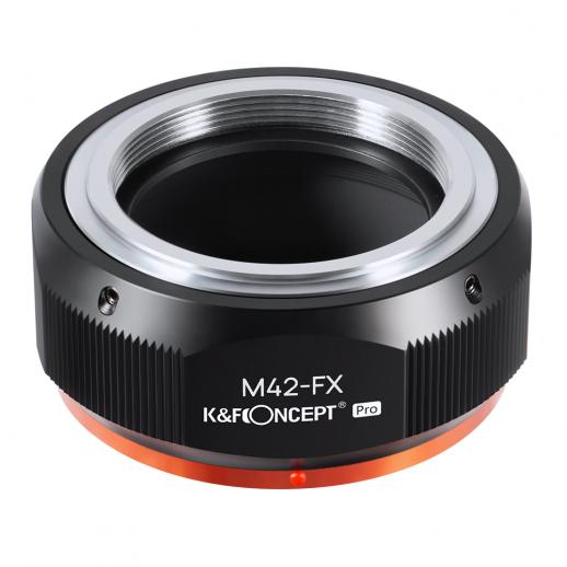 Bague d'Adaptation M42 vers Fuji X - Haute Précision pour Objectifs M42 et Appareils Fujifilm X-Series (M42-FX)