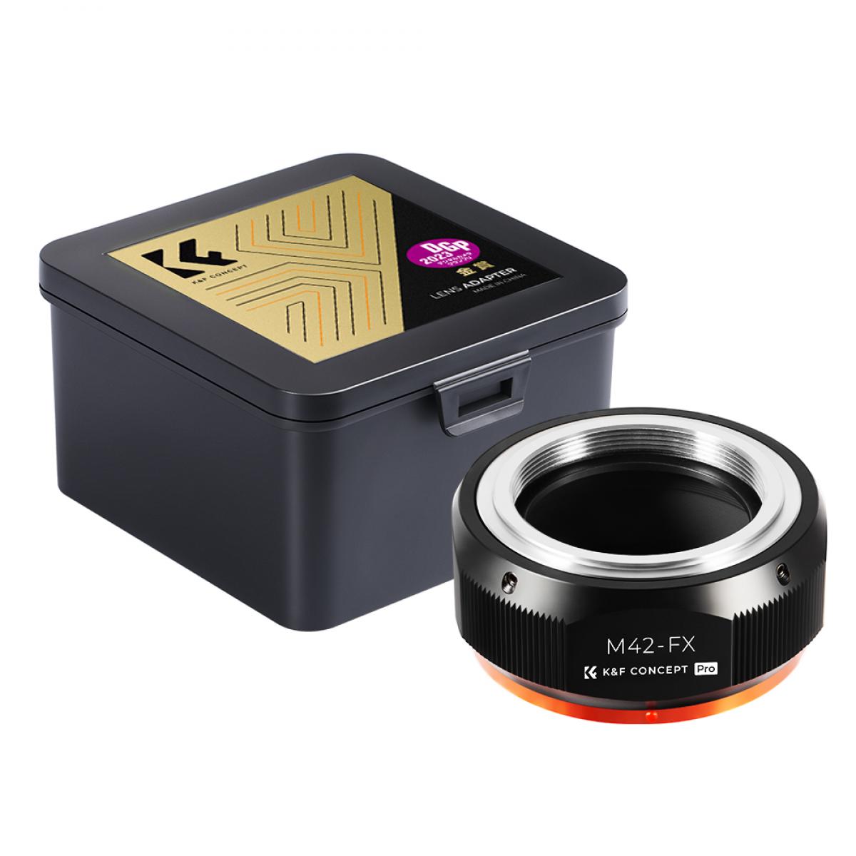 Adaptador Lentes Vintage M42 para corpo Fuji FX - Mod. M10115 (2020)