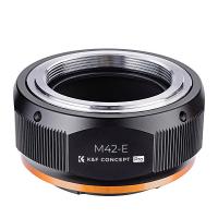 M42-objektiv til Sony NEX Alpha E-Mount-kamera Kompatibel med Sony Alpha NEX-7 NEX-6 NEX-5N NEX-5 NEX-C3 NEX-3 med matterende lakdesign