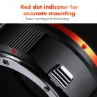 Nytt produkt: K&F Concept M11105 NIK-NEX PRO ， Nytt 2020-linse adapter med høy presisjon (oransje)