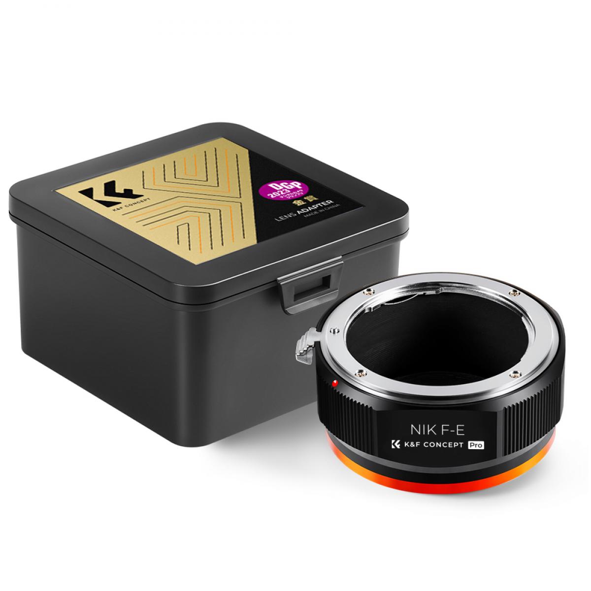 Nytt produkt: K&F Concept M11105 NIK-NEX PRO ， Nytt 2020-linse adapter med høy presisjon (oransje)