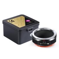 K&F Concept M12105 EOS-NEX Hochpräziser Manueller Objektivadapter, Kompatibel mit Objektiven der Canon EOS EF auf Sony NEX E Kameragehäuse (Keine Autofokus)