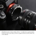 Nytt produkt: K&F Concept M12105 EOS-NEX PRO ， Nytt i 2020-linjeadapter med høy presisjon (oransje)