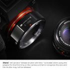 Новый продукт: K &amp; F M15105 MD-NEX PRO ， Новый в 2020 году адаптер для высокоточных объективов (оранжевый)