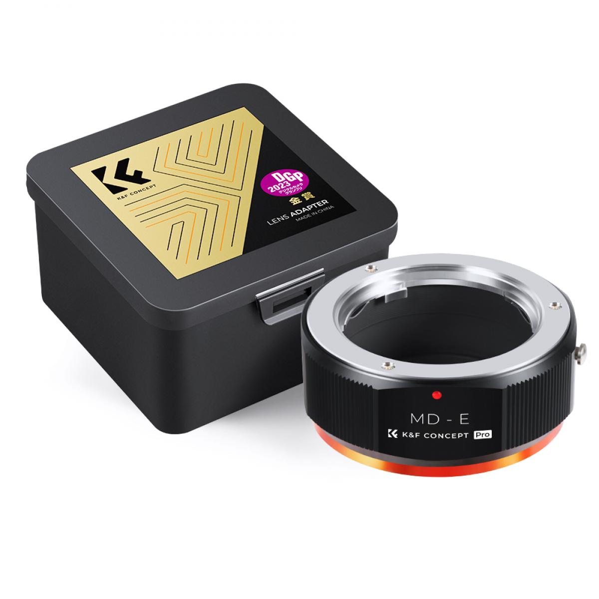 Новый продукт: K & F M15105 MD-NEX PRO , Новый в 2020 году адаптер для высокоточных объективов (оранжевый)