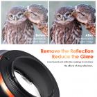 Canon EOS (EF/EF-S) D/SLR-objektiv til Micro Four Thirds (MFT, M4/3) monteret spejlløst kamerahus med matte lak-designobjektivadapter