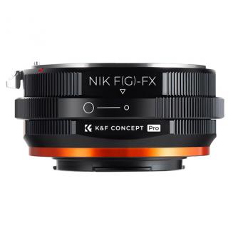 NIK(G)-FX FIT PRO Adaptateur d'Objectif Haute Précision pour Objectifs Nikon G（AI-G）vers Appareils Photo Fujifilm X Monture