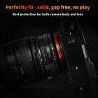 K&F Concept M18115 Nikon NIK(G)-FX FIT PRO，Novo em 2020 adaptador de lente de alta precisão (laranja)