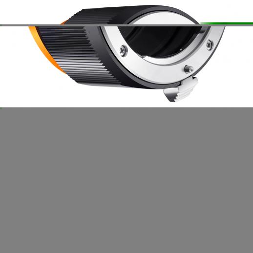 K&F Concept M17105 PK-NEX, ny i 2020 adapter med høy presisjon (oransje)