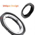 K&F Concept Opdateret NIK til EOS Adapter, Manuel Lens Mount Adapter til Nikon F/AI Mount Linse og Canon EOS EF EF-S Mount Camera