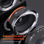 Canon EF Objektiv på Fujifilm X Kamera Adapter, EF-FX FIT PRO