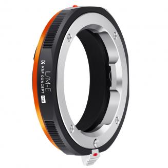 K&F Concept M20105 adapter med høy presisjon, adapterbelegg, belagt med matt maling, sekundær oksidasjonsorange, LM-NEX PRO