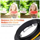 K&F Concept M20105 adapter med høy presisjon, adapterbelegg, belagt med matt maling, sekundær oksidasjonsorange, LM-NEX PRO