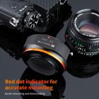 Obiektywy MD z serii Minolta, Seagull, Pearl River do korpusu z mocowaniem Fuji FX Adapter obiektywu MD-FX PRO K&F Concept M15115