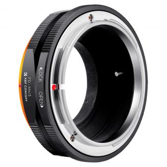 K&F Concept M13125 FD-M4 / 3 PRO, ny i 2020 adapter med høy presisjon (orange)