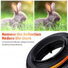 FD-M4/3 PRO -objektiivisovitin (oranssi) K&F Concept M13125 -objektiivisovitin