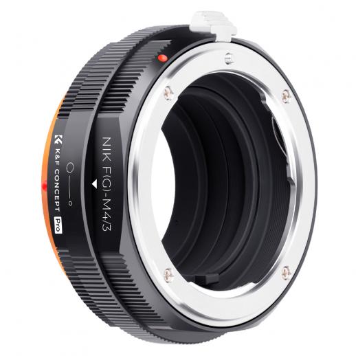 AI(G) to M4/3 Adapter Manual Lens Adapter with Matting Varnish Design Compatible with Nikon Nikkor AI/F G-Mount Lens to MFT Micro 4/3 Mount Cameras Olympus Panasonic Lumix Cameras