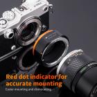 Olympus OM-monteringsobjektiv til M4/3 MFT Olympus Pen-kameraer Linsemonteringsadapter