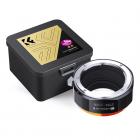 Nikon AI F-monteringsobjektiv til Micro Four Thirds (MFT, M4/3)-kamera med matterende lak Kompatibel til Olympus Pen E-P1 P2 P3 P5 E-PL1