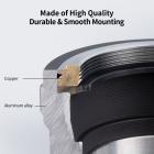 Objektivmonteringsadapter EOS-L med manuell fokusering av Canon-objektiver (EF/EF-S) på Leica SL T Sigma FP Panasonic L-montert digitalkamerahus