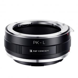 K&F Concept-adapter (PK-L) for Pentax K(PK)-objektiver til Leica SL T Sigma FP Panasonic L-montert digitalkamerahus