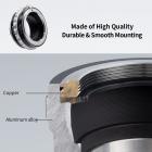 NIK(G)-FX Manuaalitarkennus Nikon F (G-Type) Linssi L-kiinnikkeeseen Kameran rungon linssikiinnityssovitin