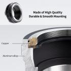 K&F Concept Contax/Yasica (C/Y) Lens to Sigma, Leica, Panasonic L Mount Camera Adapter