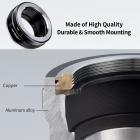 OM-L manuaalinen tarkennus Olympus OM SLR -objektiivi L-kiinnikkeeseen kameran rungon linssikiinnityssovitin