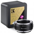 NIK-L Lens Adapter Handmatige Focus Compatible Nikon F Lenzen voor Leica SL T Sigma FP Panasonic L Camera Lichaam