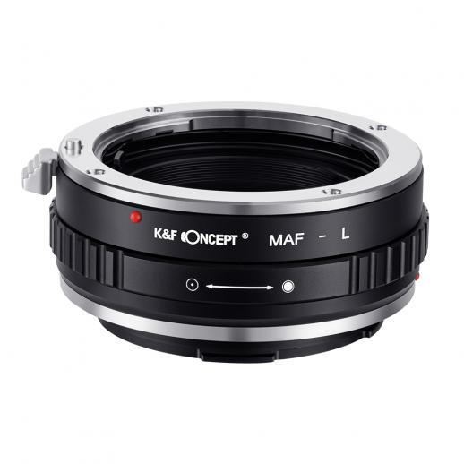 K&F Concept-adapter MAF-L for Sony A (Minolta AF)-objektiv til Leica SL T Sigma FP Panasonic L-montert digitalkamerahus