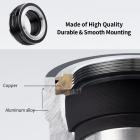 K&F Concept Adapter M42-L for M42-objektiv på Leica SL T Sigma FP Panasonic L-montert digitalkamerahus