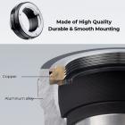 K&F Concept Adapter MD-L for Minolta Rokkor-objektiver (SR/MD/MC) på Leica SL T Sigma FP Panasonic L-monterte digitale kamerahus