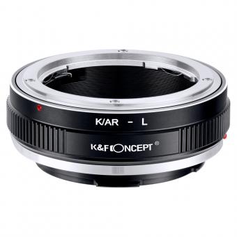 K&F Concept Lente Mount Adattatore K/AR-L Manuale Fuoco: Compatibile con Compatibile con Konica AR Lente a L Mount Corpo Fotocamera