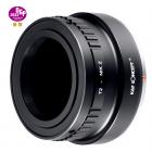 T2-seriens objektiver til Nikon Z-seriens monteringskamera med høy presisjonsobjektivadapter, T2-NIK Z