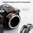 Høypresisjons objektivmonteringsadapter for Canon FD/FL-serien objektiv til Sony E-serien festekamera, FD-NEX IV PRO