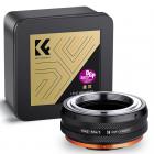 M42-M4/3 IV Manuel fokus Kompatibel med M42-objektiv og Micro Four Thirds (M4/3) monteringsadapter til kamerahus.