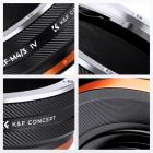 EOS-M4/3 IV Manuel fokus Kompatibel med Canon (EF/EF-S) objektiv og Micro Four Thirds (M4/3) Montering Kamerahus Objektivmonteringsadapter