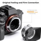 K&F Concept Leica M -objektiivikiinnike Sony E -kamerarungon sovitinrenkaaseen, mattalakka, L/ME IV PRO