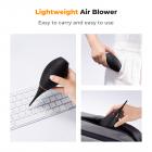 K&F Concept Rengjøringsbelg med Lange Tuter og Myk Silikontupp for Rengjøring av Kamerasensor DSLR-Tastaturoptikk med Objektiv