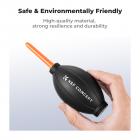 K&F Concept Lens Air Blower, Bomba de ar de bulbo de borracha, limpador de pó, com bico longo para celular, tablet, sensores de lente de câmera, teclado, telescópios