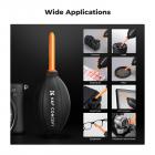 K&F Concept Lens Air Blower, Bomba de ar de bulbo de borracha, limpador de pó, com bico longo para celular, tablet, sensores de lente de câmera, teclado, telescópios