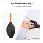 K&F Concept Lens Air Blower, Bomba de ar de bulbo de borracha, limpador de pó, com bico longo para celular, tablet, sensores de lente de câmera, teclado, telescópios