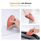 K&F Concept Bellows Câmera Power Bellows Limpeza Equipado com Bicos Longos com Ponta de Silicone Macio de Lente, Câmera, Sensor, DSLR, Teclado, Óptica, Rosa