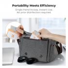 K&F Concept Premium mikrofiber rengjøringskluter, linsevaskeklut for kameralinser, briller, skjermer, kameraer, nettbrett - Vaskbar, 12 pakke, 6 x 7 tommer (15 x 18 cm)