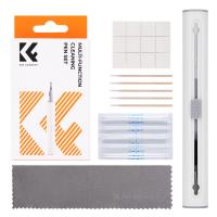 Kit di pulizia K&F Concept Airpod Cleaner, penna multifunzione con spazzola morbida e spugna floccata per la pulizia degli auricolari Bluetooth.