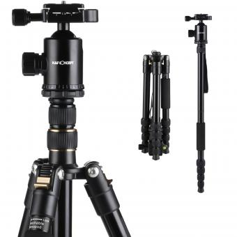 Monopiede treppiede in alluminio TM2515 per DSLR Camera 60 pollici 5 sezioni