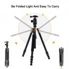 TM2534 DSLR Camera Tripod Monopod Kit Aluminum 64 inch 360 Degree Ball Head 10KG Load Capacity