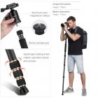 Kevyt hiilikuitukamerajalusta Professional Travel -jalusta 66 