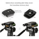 TL2023 Lightweight DSLR Camera Aluminium Tripod Bargain Sale Black Tripod