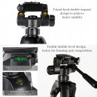 K&F Concept TL2823 Kevyt alumiinijalusta 66 tuumaa 3-osainen kantavuus 3KG